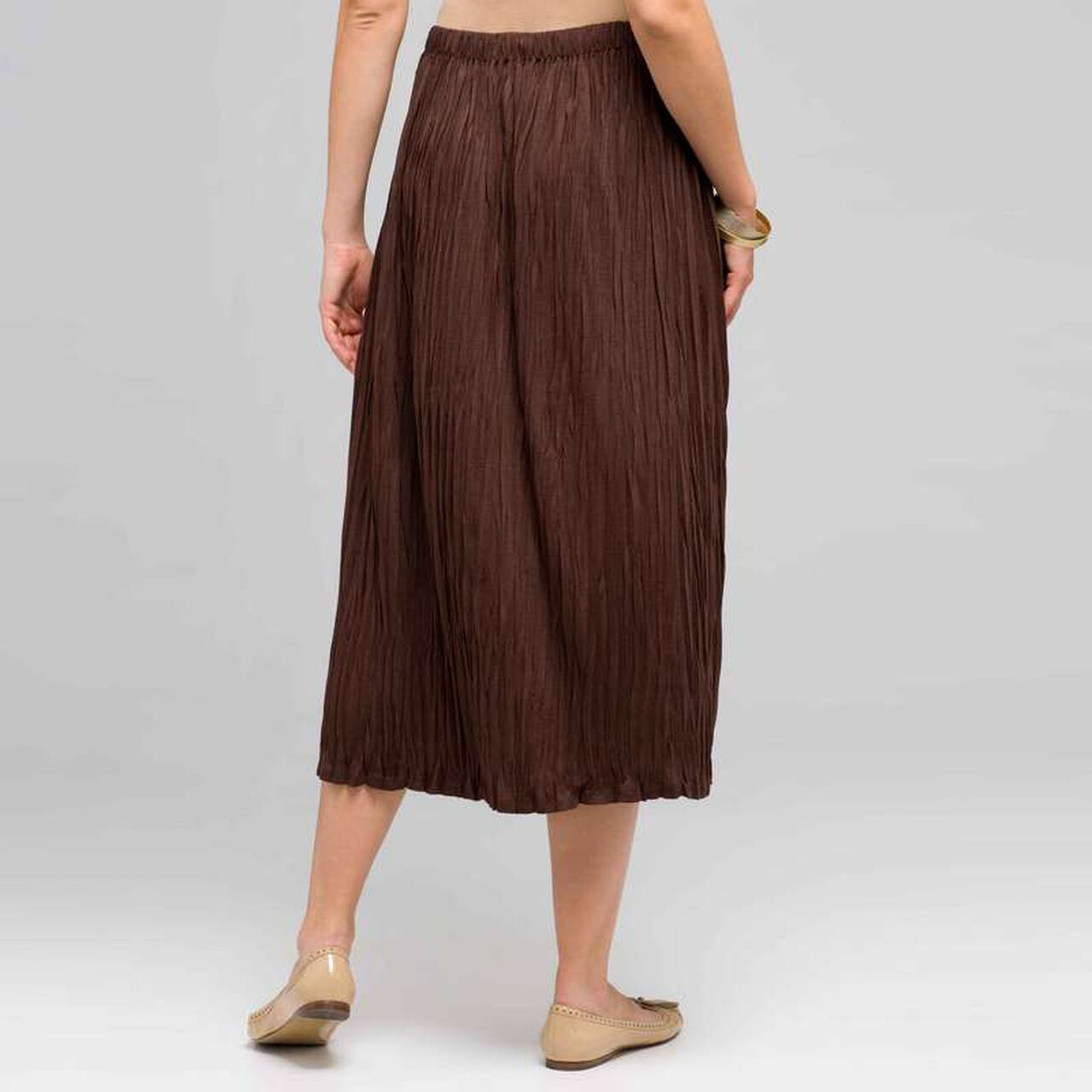 Long Crinkle Skirt, , large image number 1